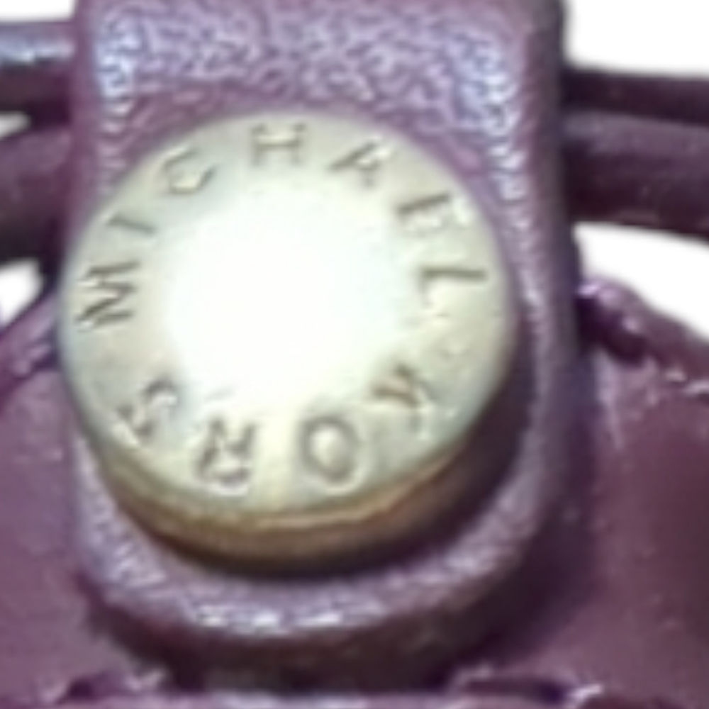 Michael Kors Lace Up Tabby Flats in Burgundy Suede Dark red size 8 - Picture 9 of 15